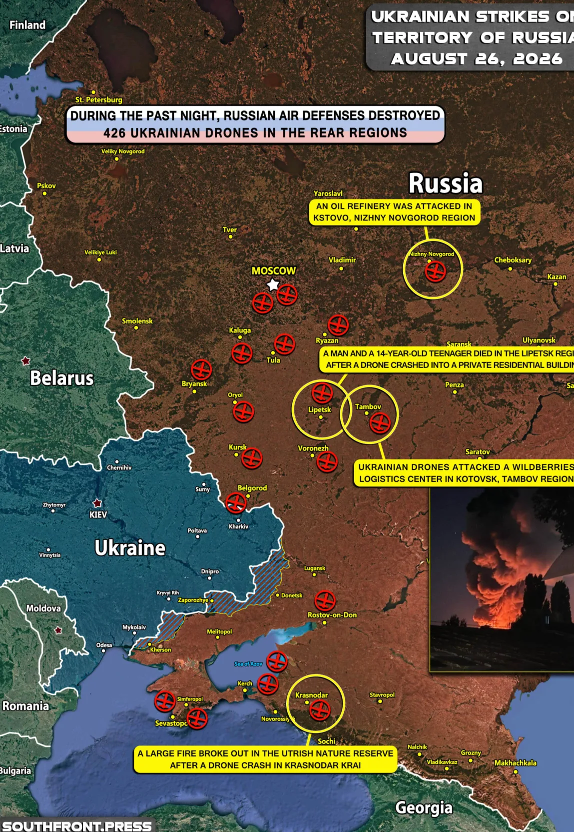 Mapa de Rusia